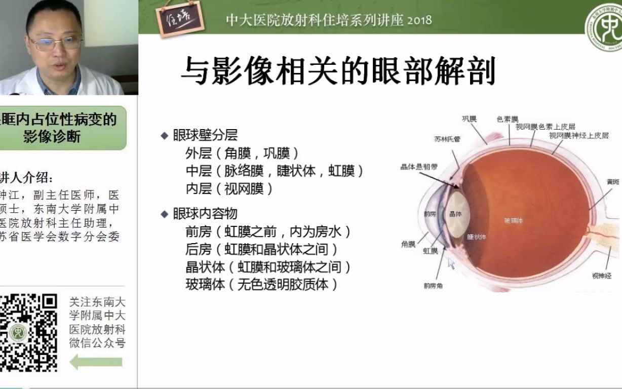 眼眶内占位性病变的影像诊断中大王钟江哔哩哔哩bilibili