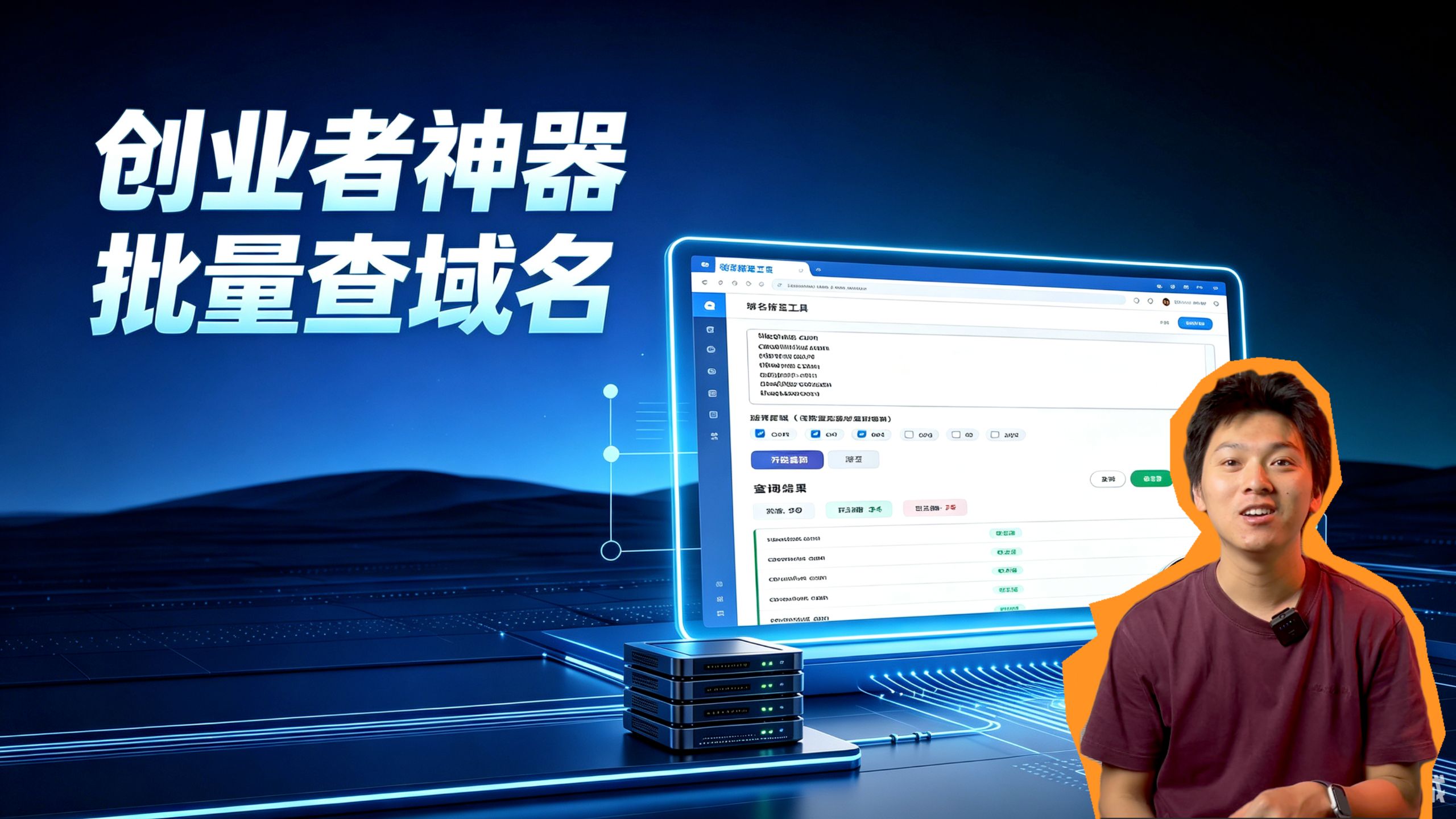 创业者神器|批量查询域名是否被注册,效率拉满