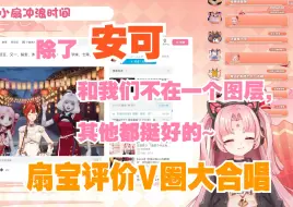 Download Video: 【扇宝】评价v圈大合唱，除了安可都挺好的~