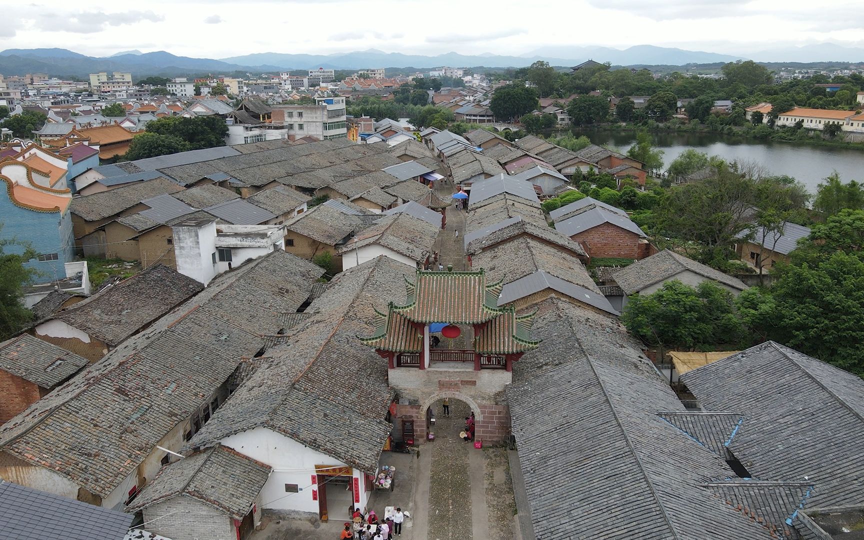 [图]广东第一巷，南雄珠玑古巷，每年超过10万人回来寻根问祖