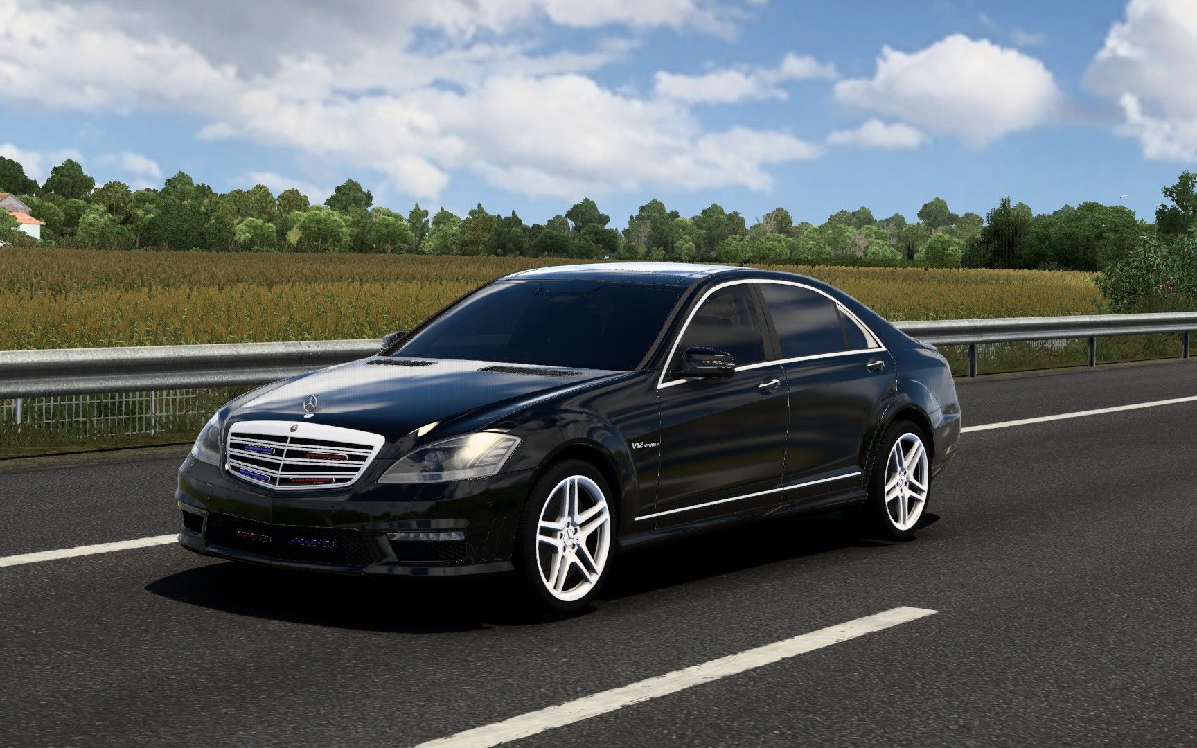 欧卡2 梅赛德斯奔驰 s65 amg w221 1.47 ets2