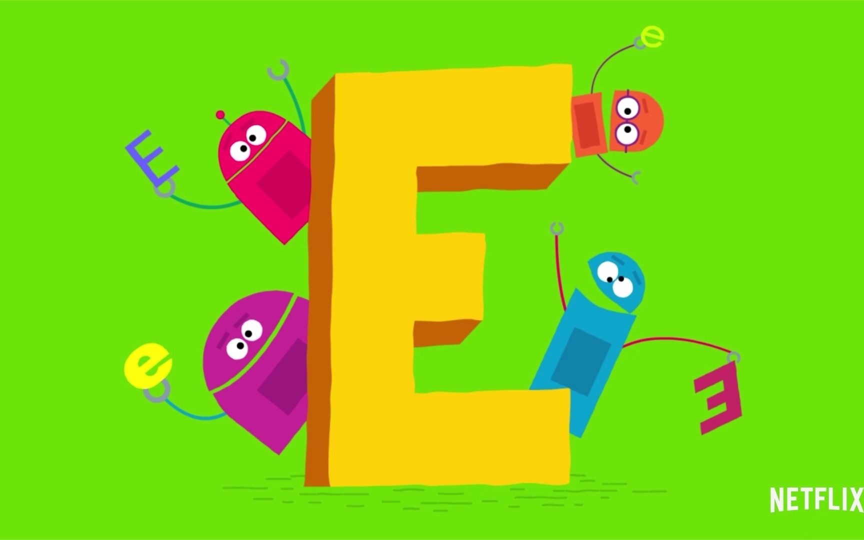 [图]字母 E _ StoryBots ABC Alphabet for Kids _ Netflix Jr