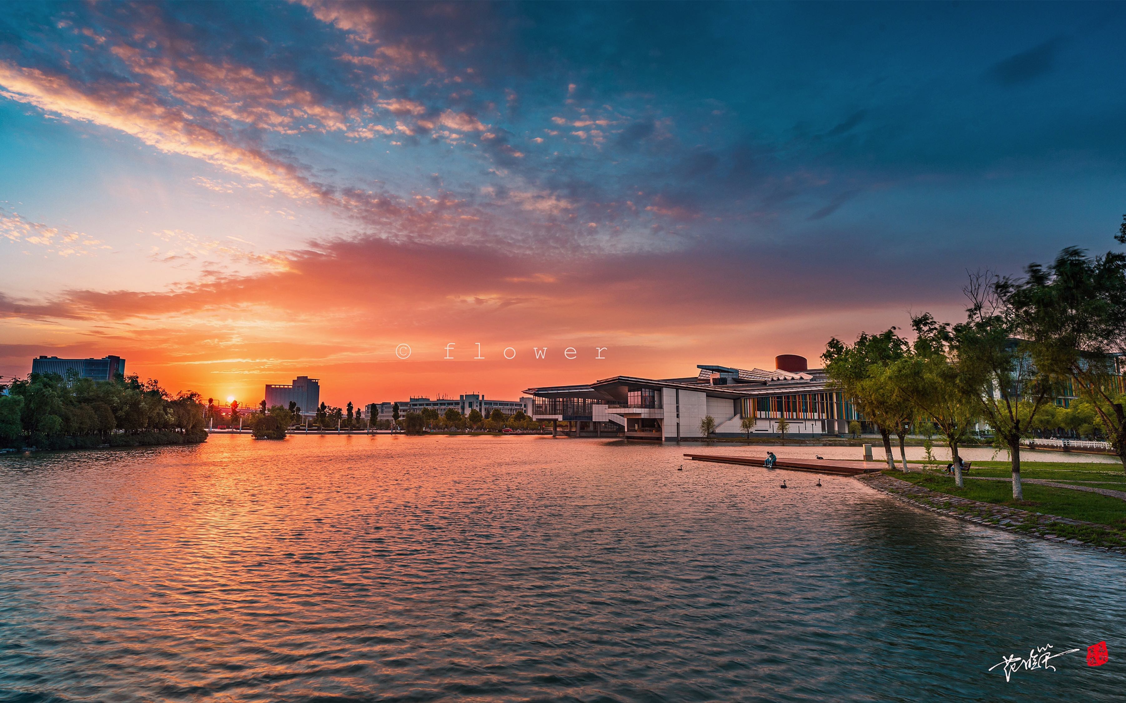 南京医科大学江宁校区天元湖