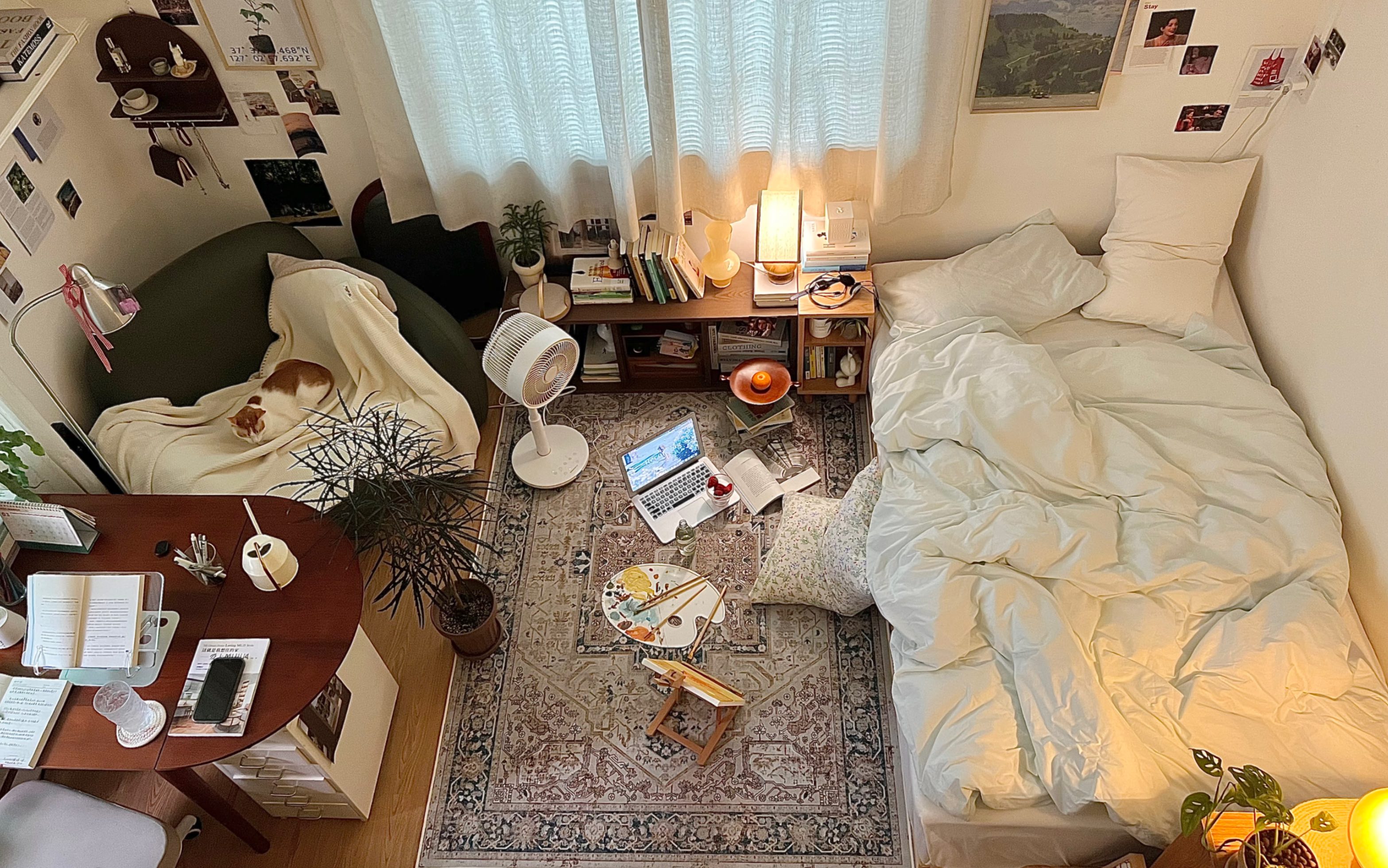 一镜到底看看我的温馨小屋全貌(2)-明明德_-默认收藏夹-哔哩哔哩视频