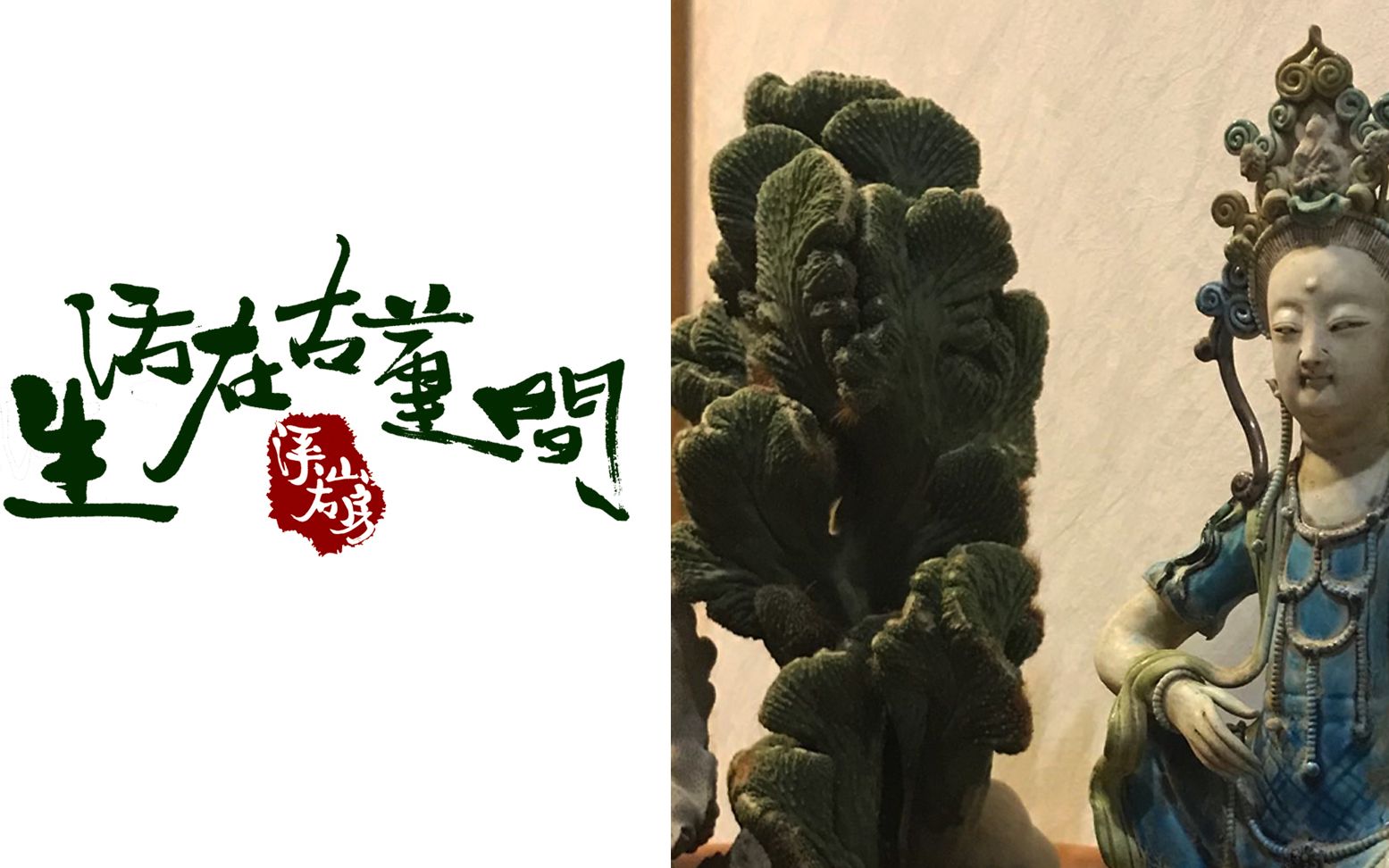 [图]《生活在古董间》佛渡东西系列（3）——南宋加彩水月观音造像 主讲：朱敬中