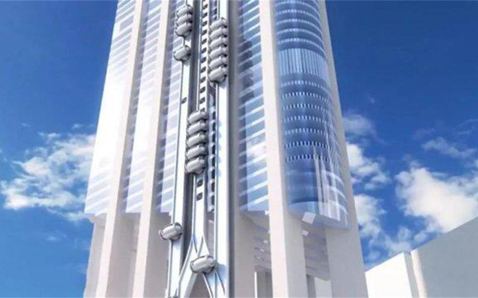未来资产大厦电梯图片