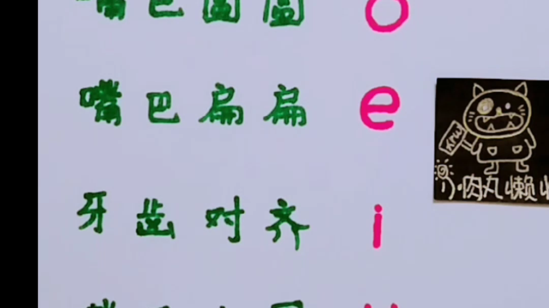 汉语拼音单韵母儿歌ⷥ𙼥𐏨ᔦŽ奰肉丸懒懒哔哩哔哩bilibili