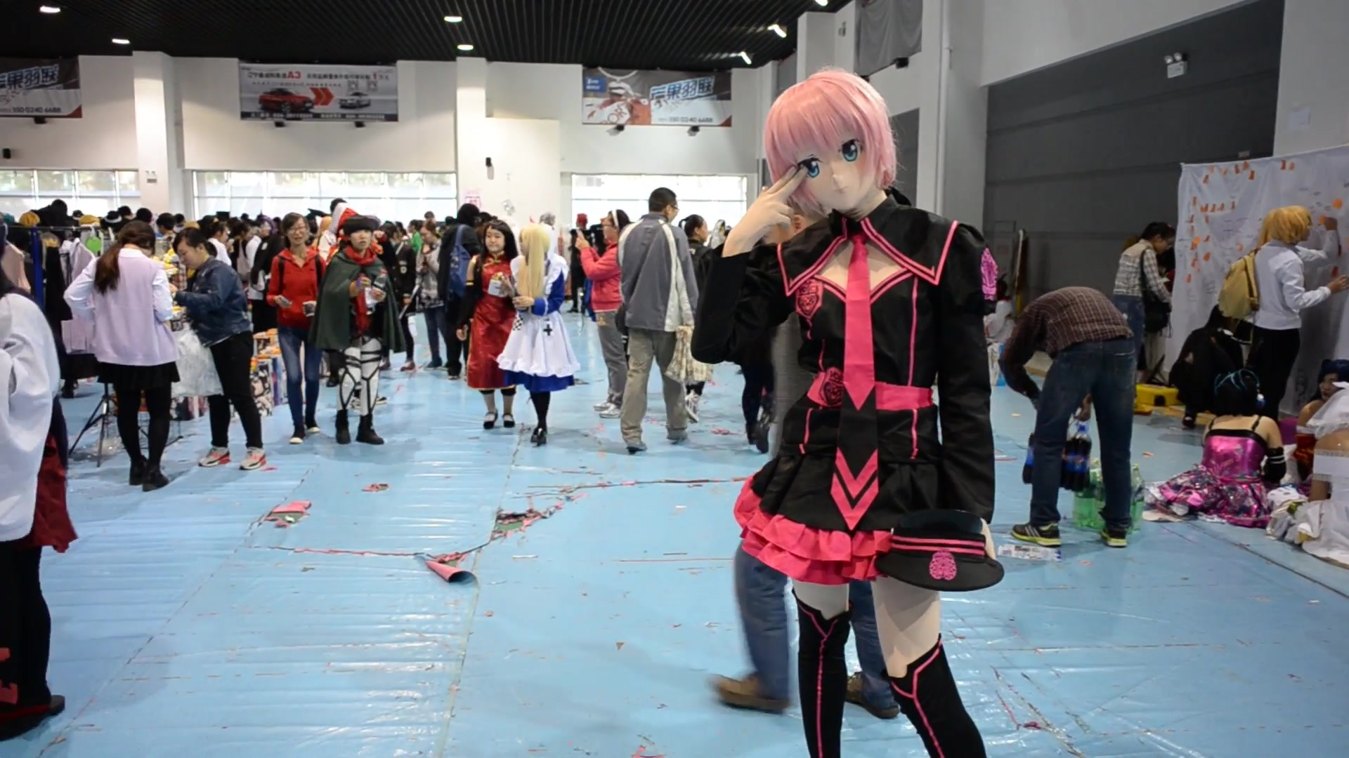 kigurumi无看点的kig十一国庆漫展视频初音巡音都来了自行体会现场