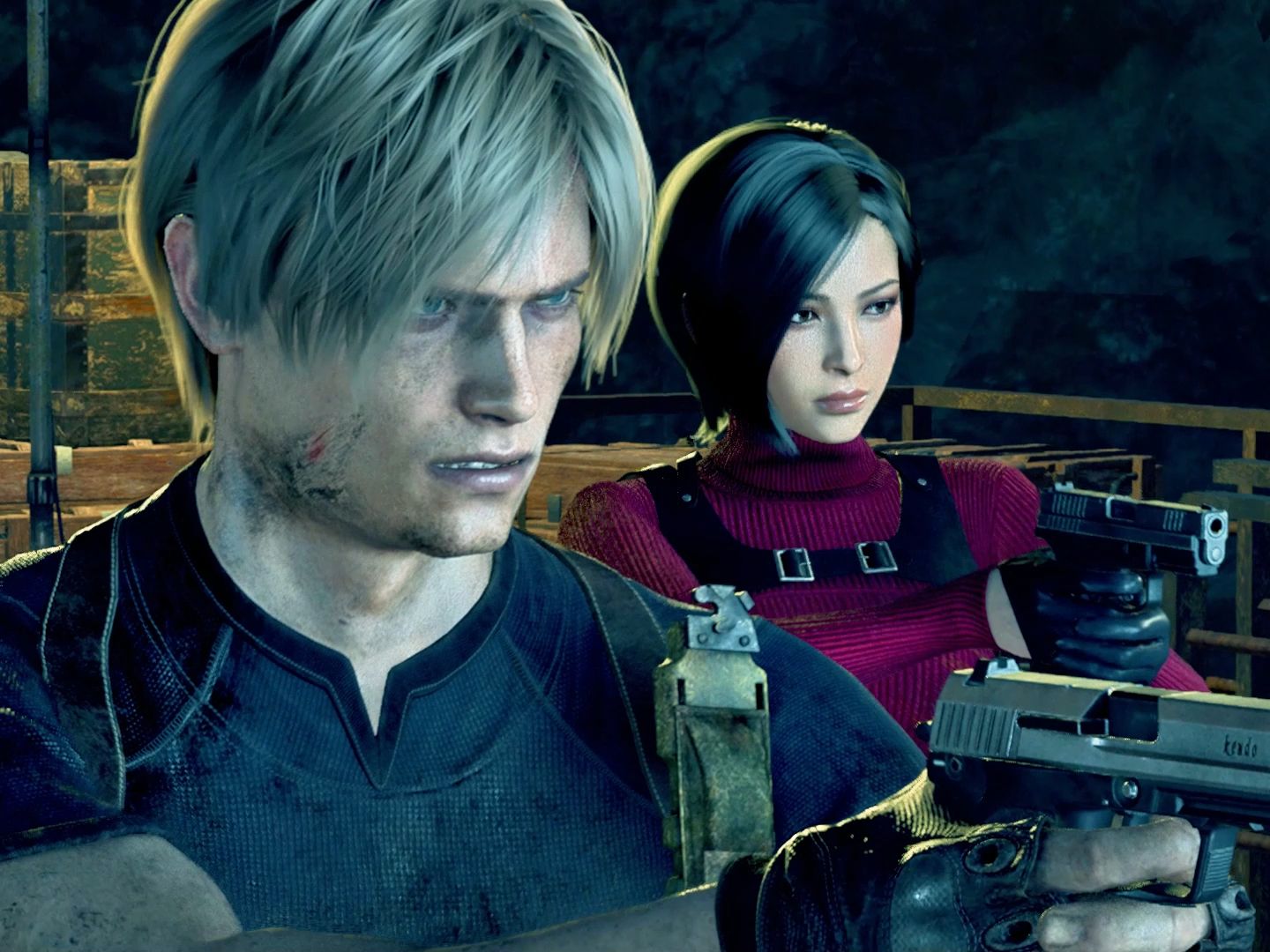 里昂和艾达站一块,无敌-畅轮游约-畅轮游约-哔哩哔哩视频