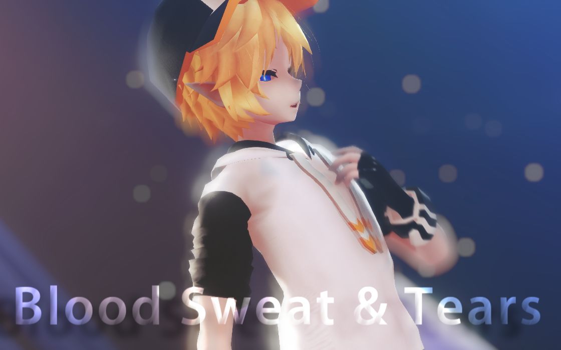 [图]【凹凸世界MMD//金】“吻我吧 痛也无妨 束紧我吧”——Blood Sweat & Tears