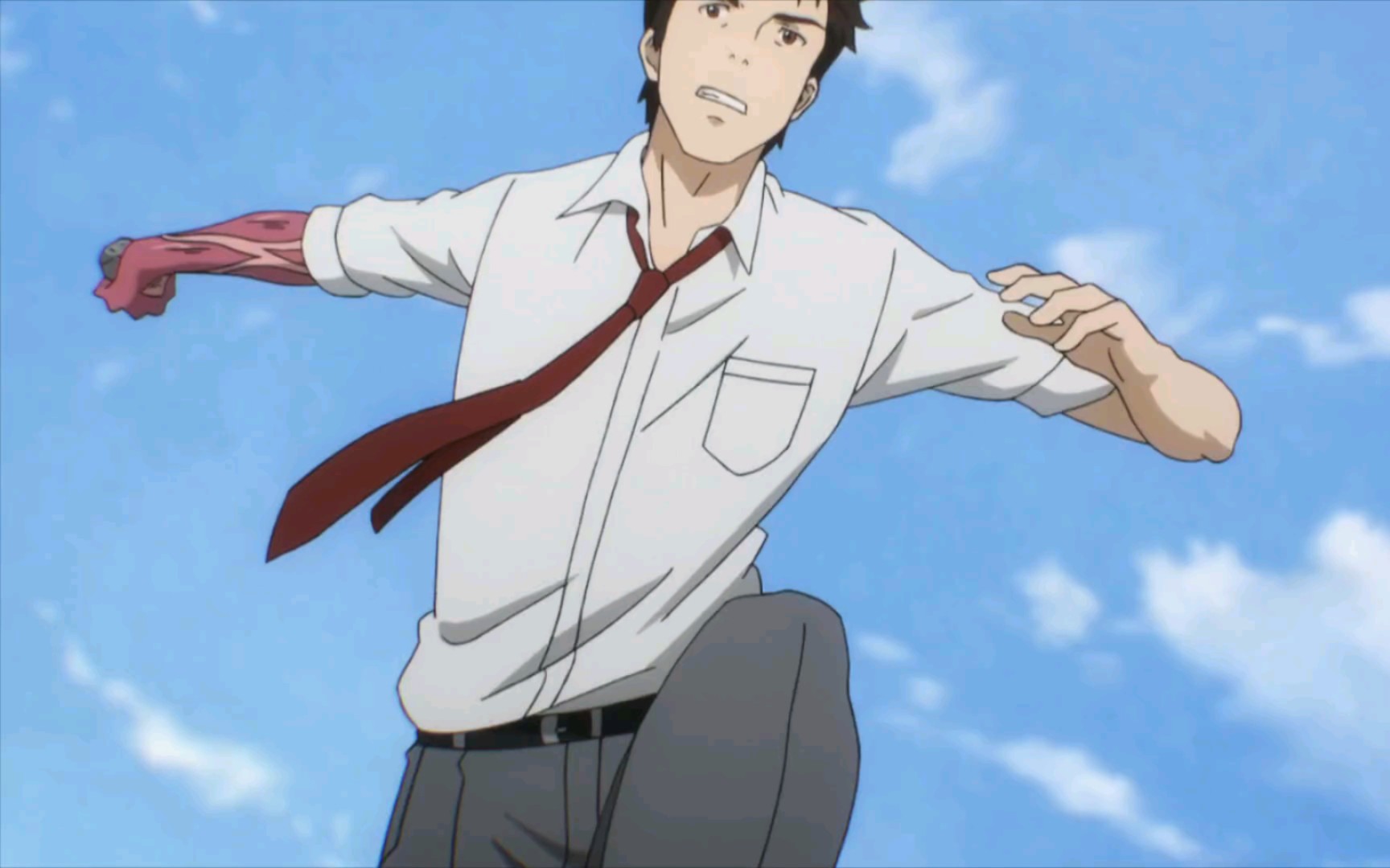 泉新一小右看好了球是这么投的