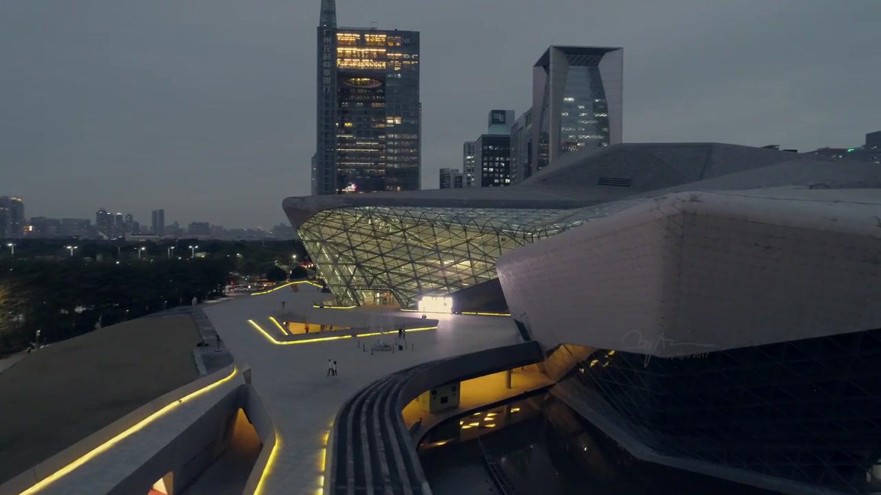 扎哈哈迪德作品 Guangzhou Opera House哔哩哔哩bilibili