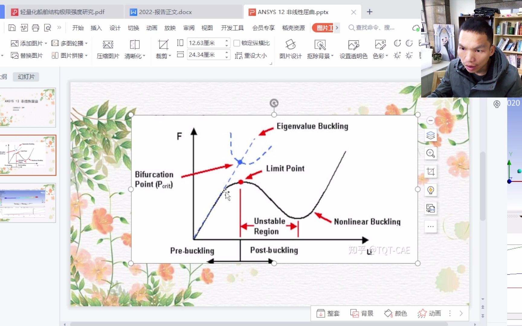 [图]ANSYS 12 非线性屈曲