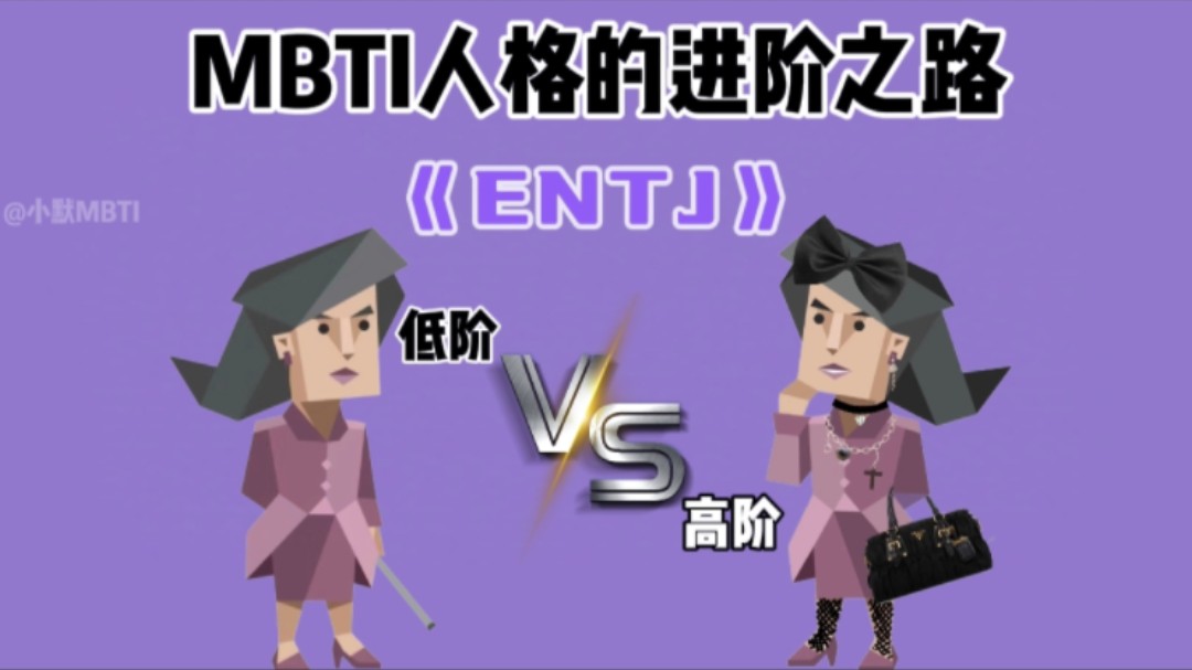 MBTI人格的进阶之路《ENTJ》哔哩哔哩bilibili