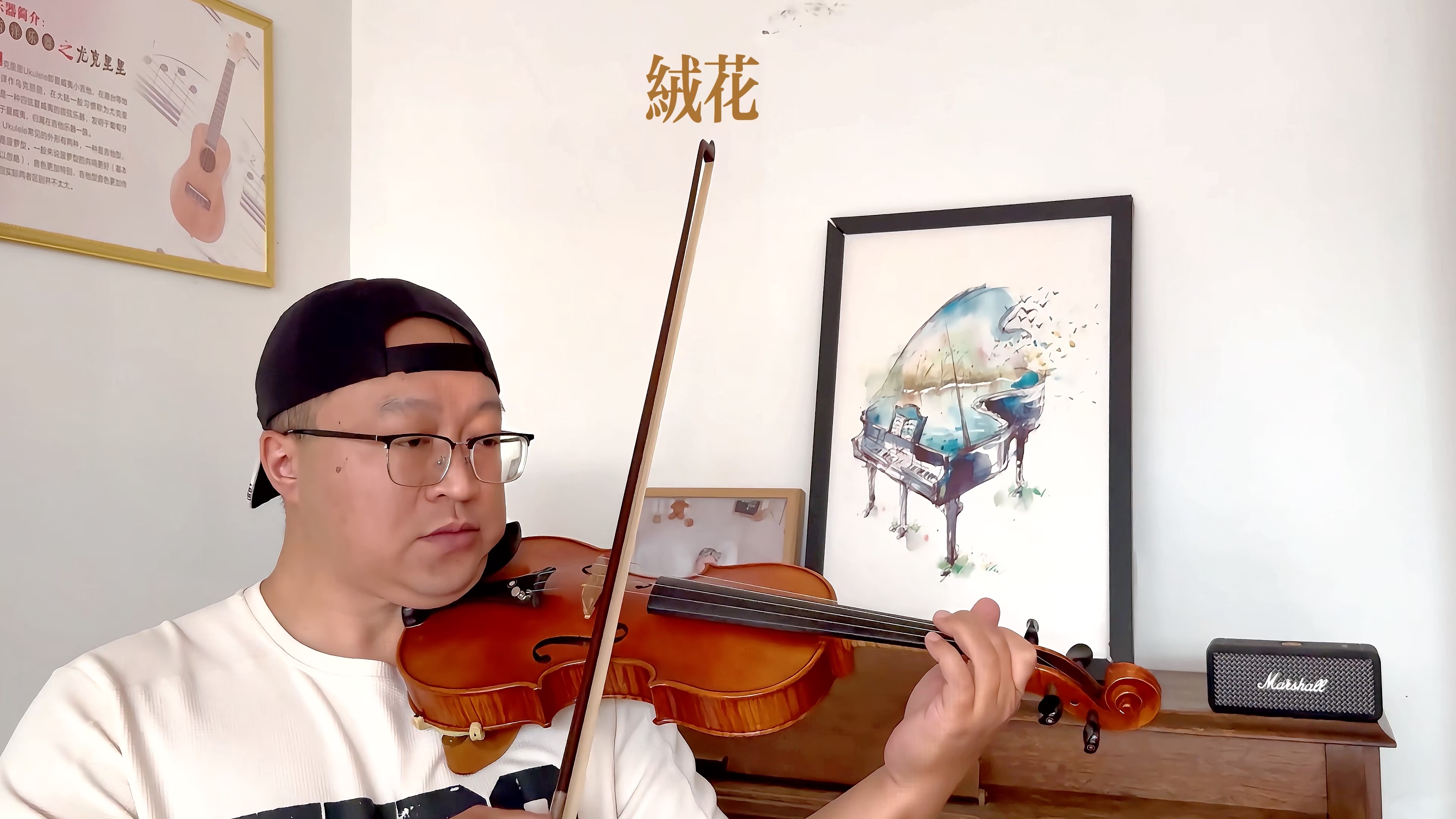 【小提琴】绒花