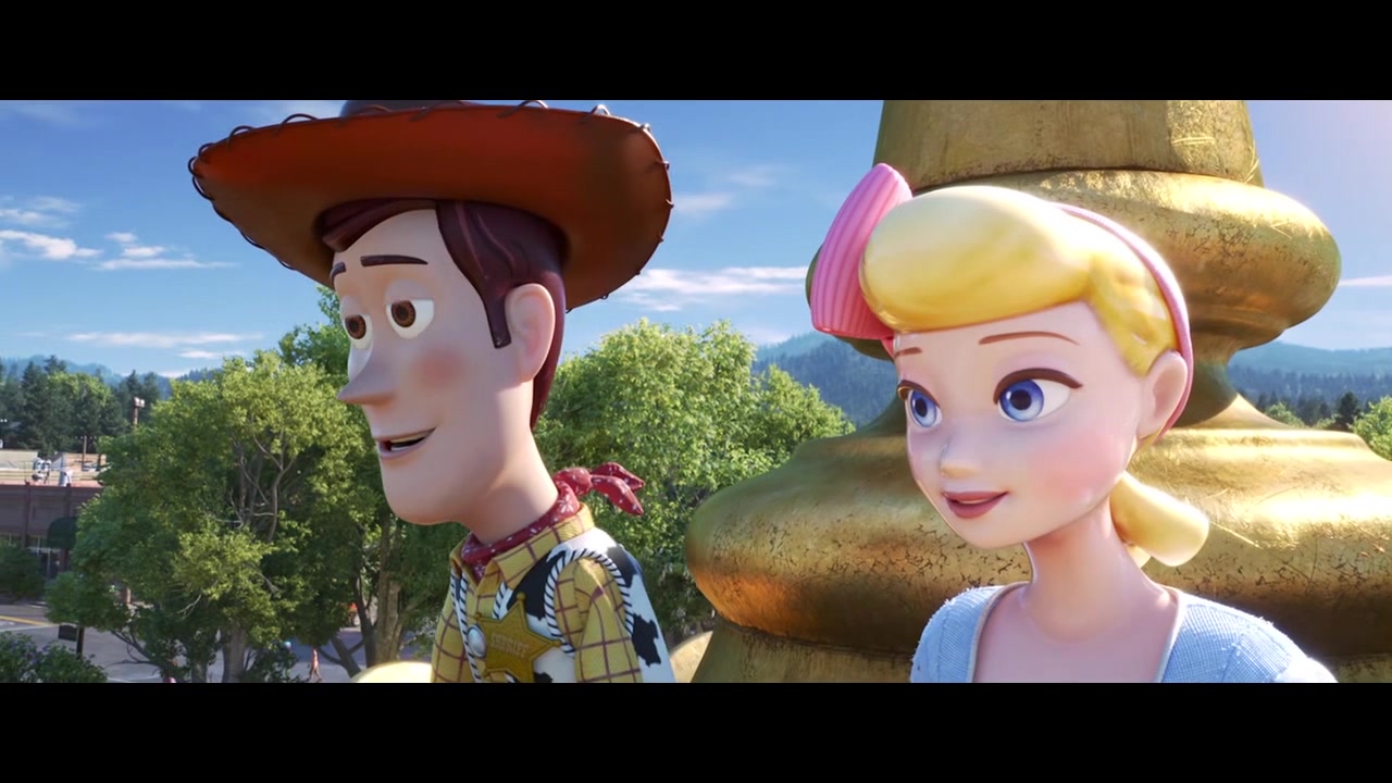 toystory4玩具总动员4胡迪和牧羊女剪辑片段