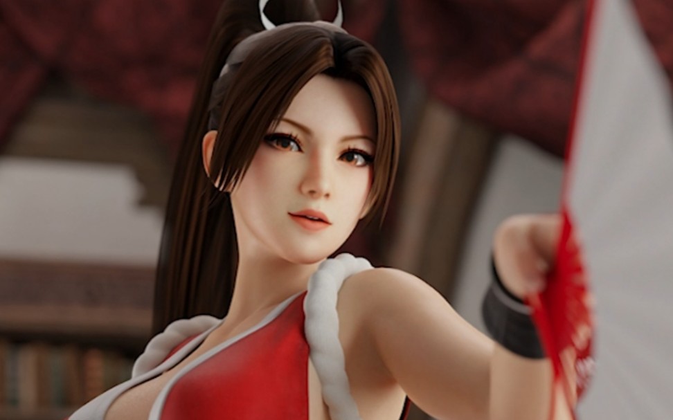 不知火舞3d动漫:汝等可识得此扇乎!