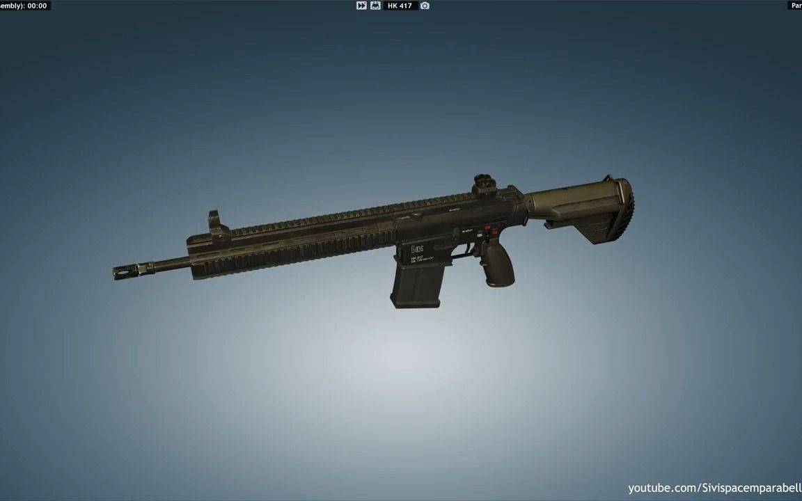 h&k hk417 演示動畫(遊戲:wog)