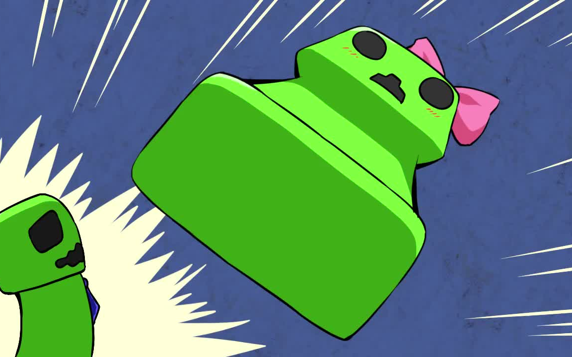 【minecraft动画】魔法师苦力怕 #4 迷你苦力怕