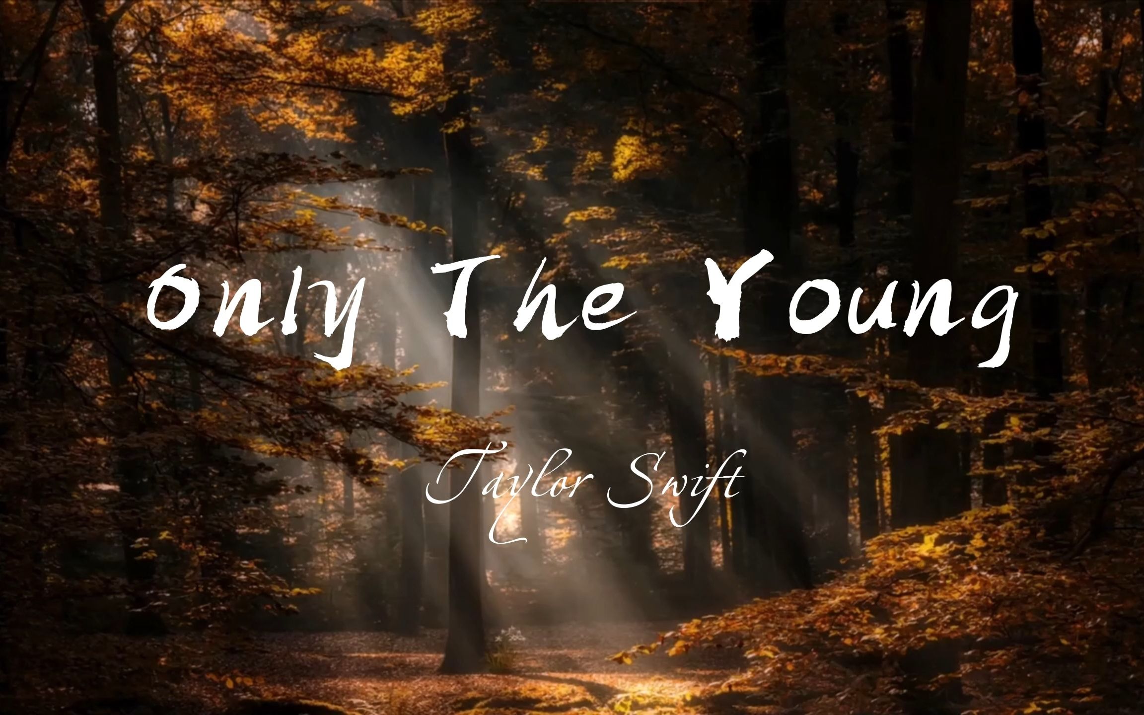 日推分享 |《only the young》| "唯有不羁的年轻一代可以逃出生天"