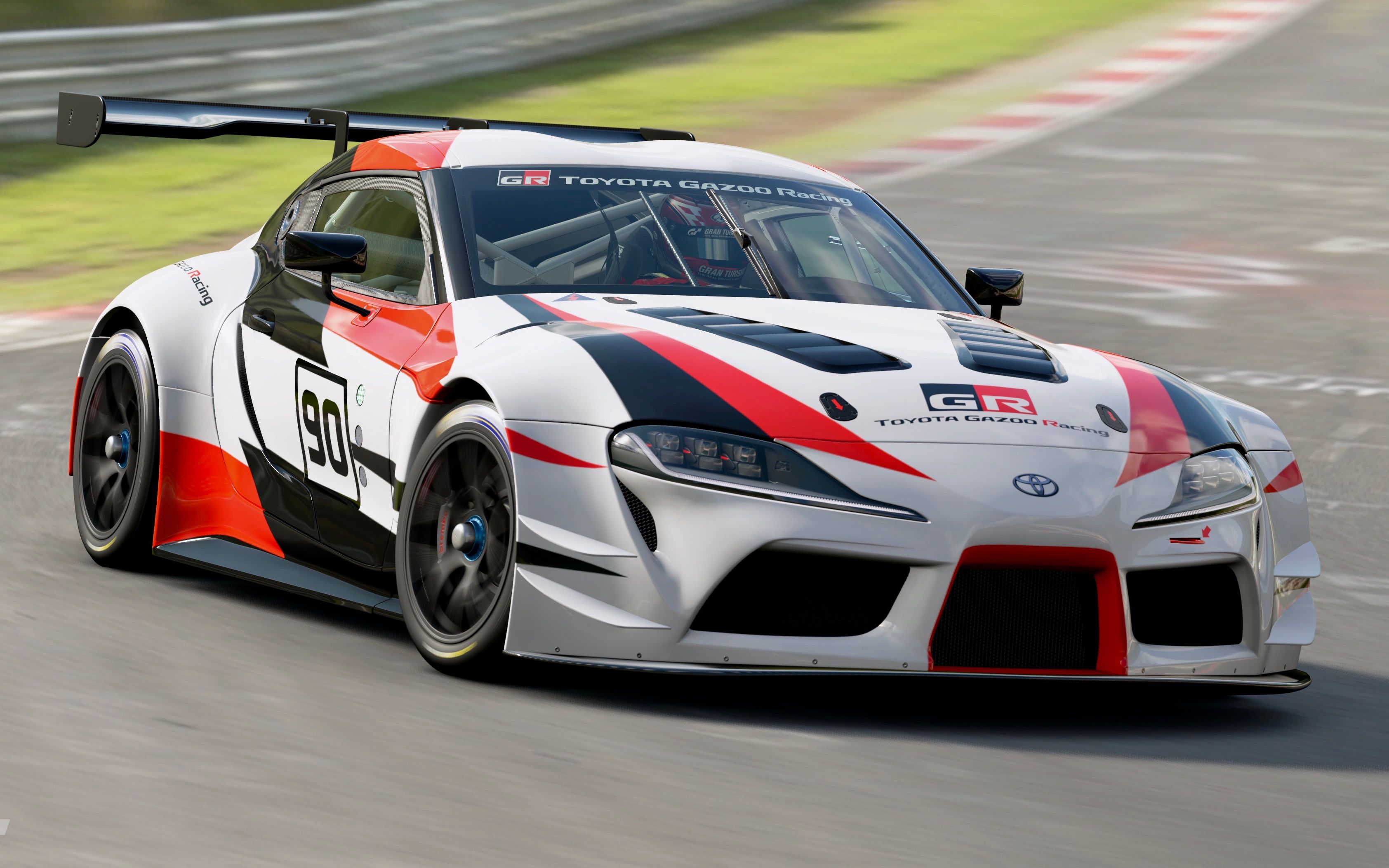 gt sport 丰田 gr supra racing concept 纽博格林北环圈速测试 6分27
