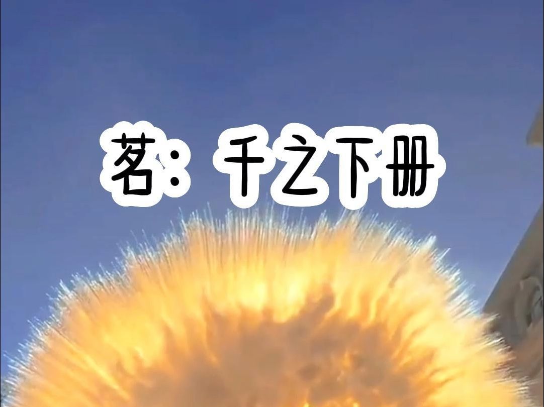 千之下册哔哩哔哩bilibili