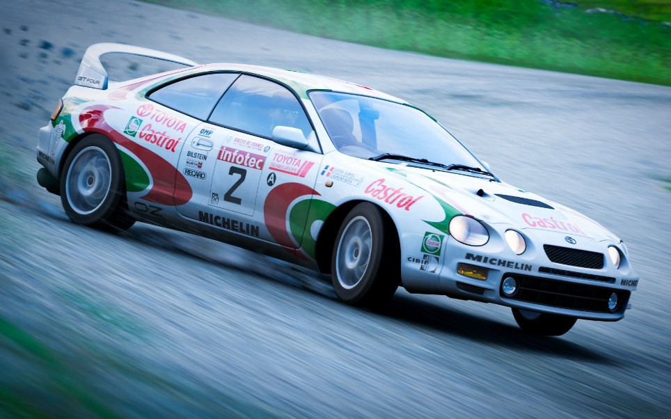 极限竞速地平线4并未能展现当年wrc赛场飒爽英姿丰田celicagtfourst