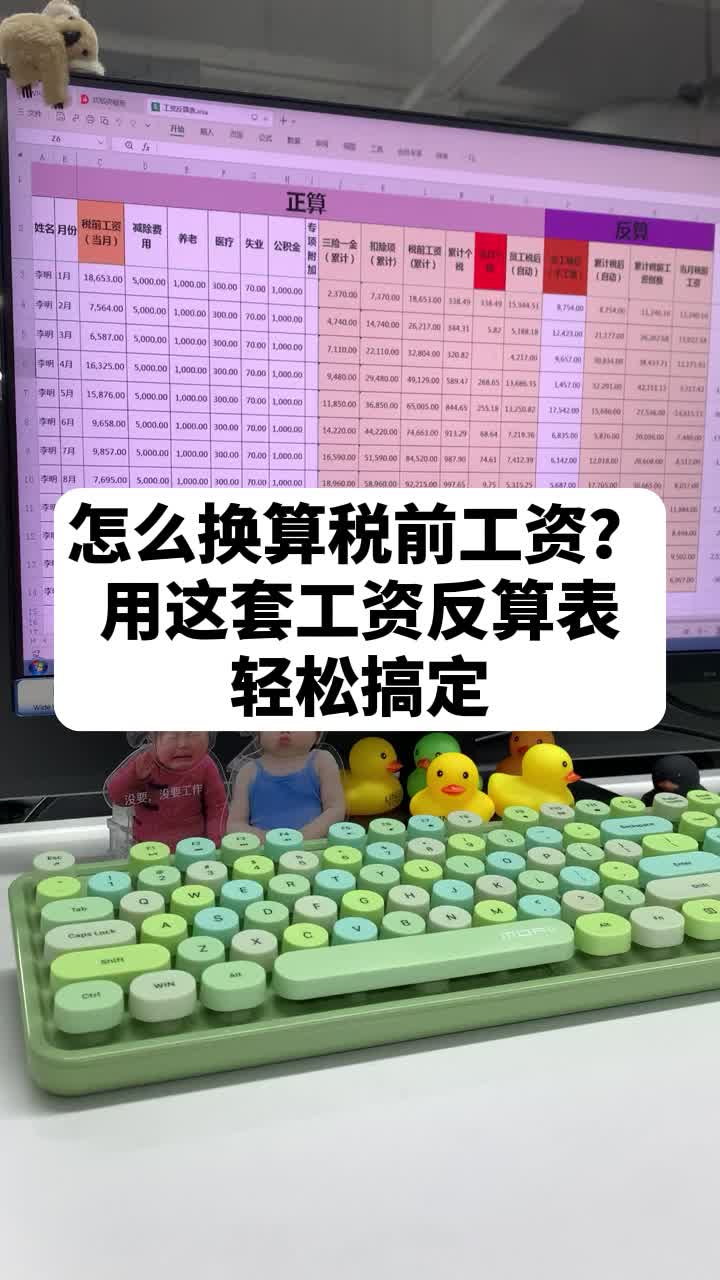 怎么换算税前工资?哔哩哔哩bilibili