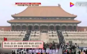 Descargar video: 韩国节目：韩国人游故宫