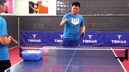 乒乓球|乒乓球教学|劈长摆短|前臂的运用和示范