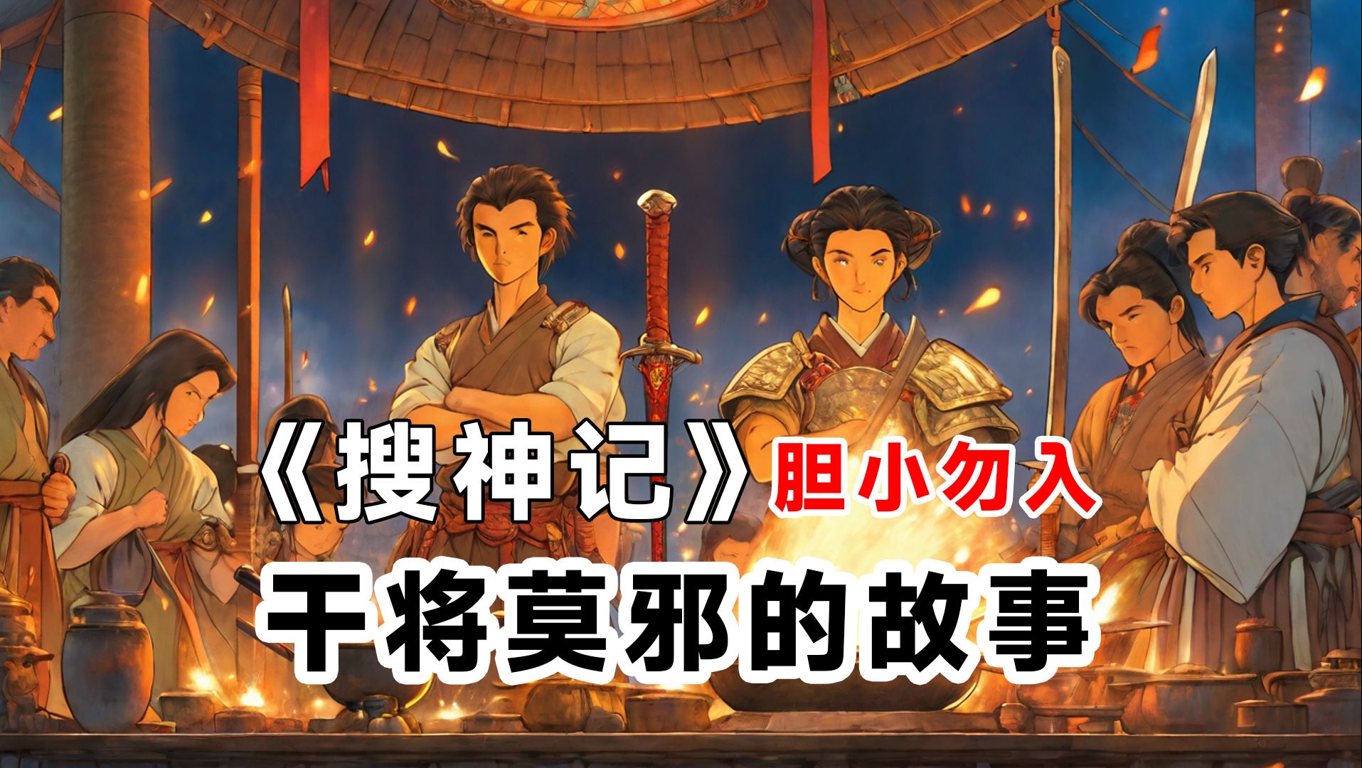 《搜神记》里干将莫邪的故事,比以身铸剑更为离奇!