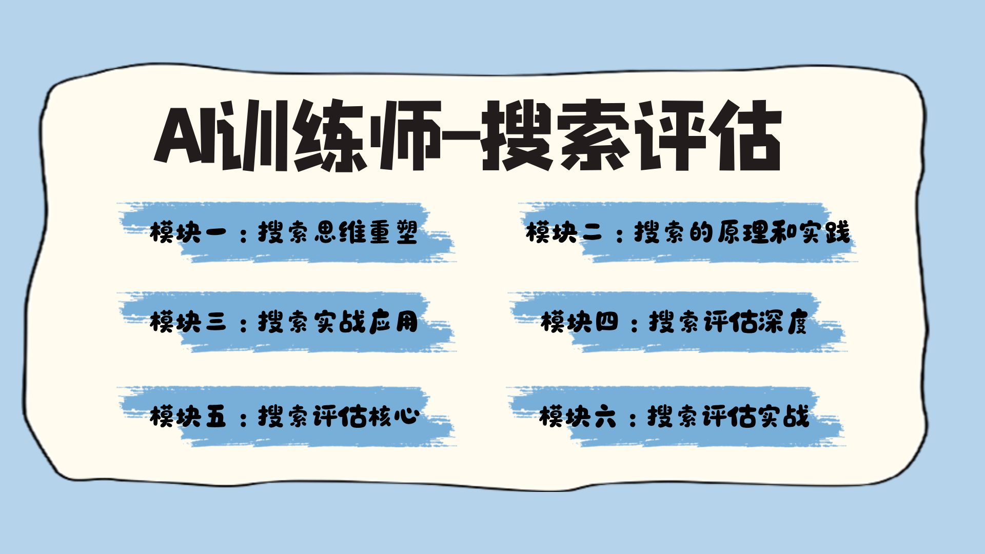 AI搜索评估零基础到实战,ai训练师完整流程。