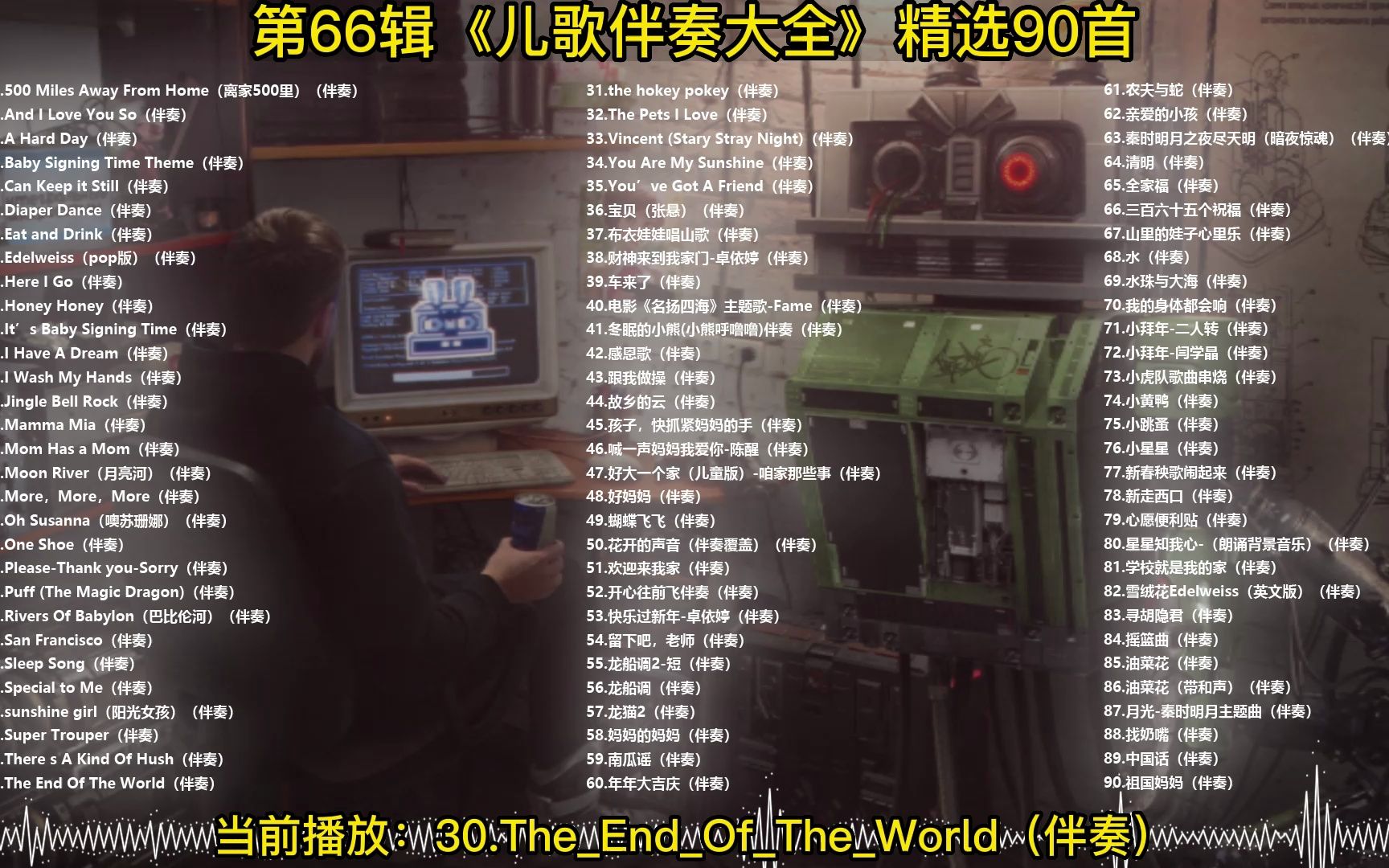 [图]30.The_End_Of_The_World（伴奏）-DJ晓贝伴奏制作整理，每天更新