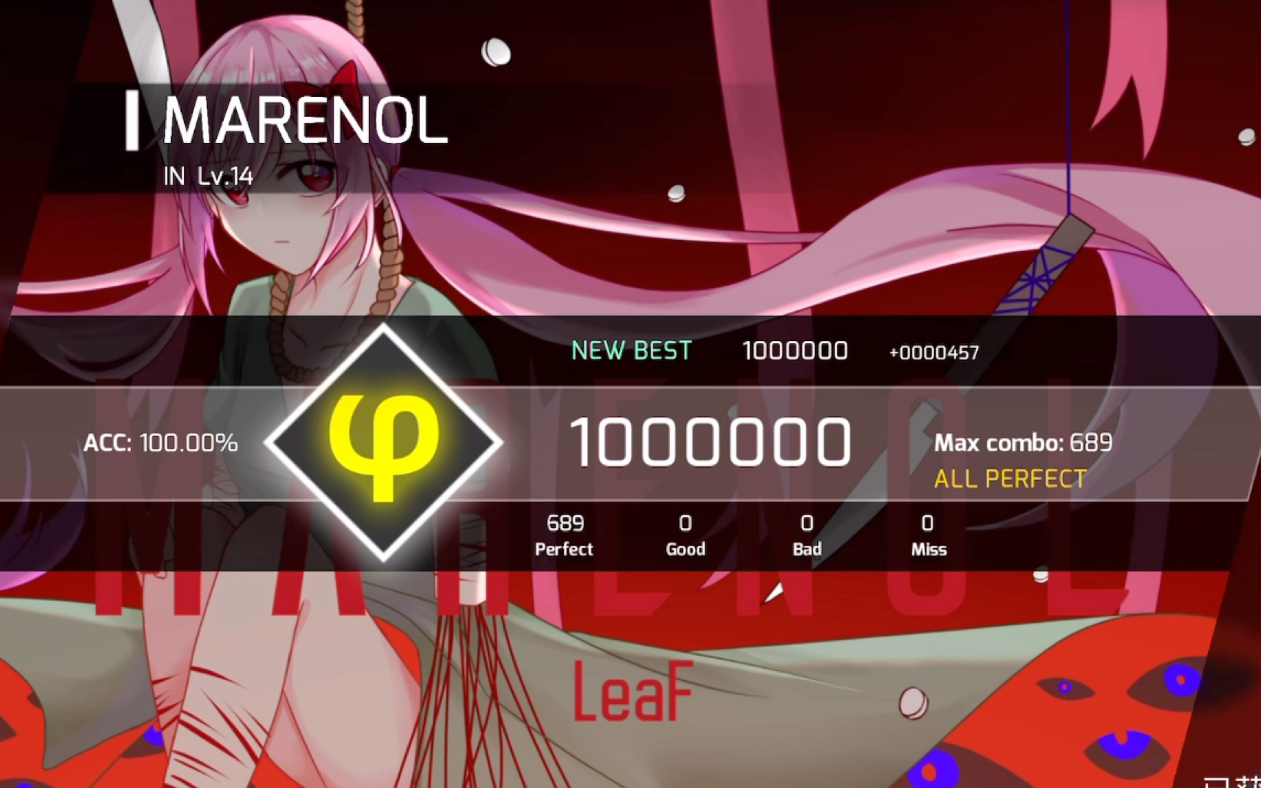 [phigros]marenol in all perfect