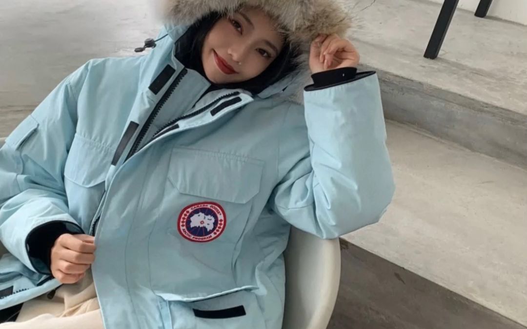 canada goose大鹅羽绒服 08远征款羽绒服-天青色 莆田高仿羽绒服