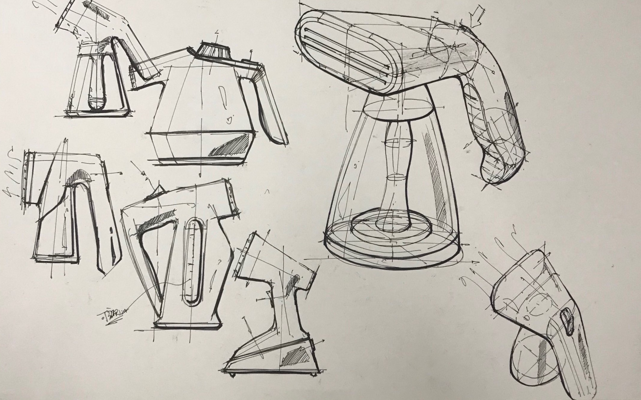 服装蒸汽机线稿讲解|造型推演 透视图_哔哩哔哩_bilibili