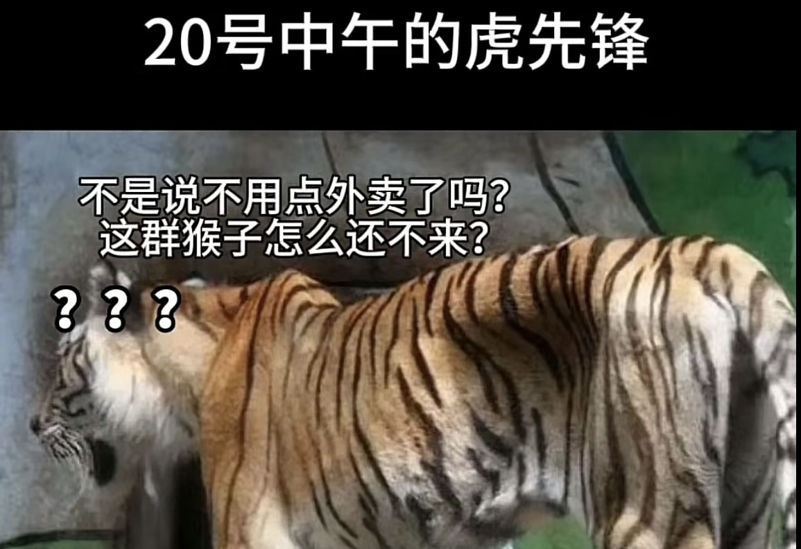 虎先锋:饿了一上午,还没吃几口猴头就把我干了?