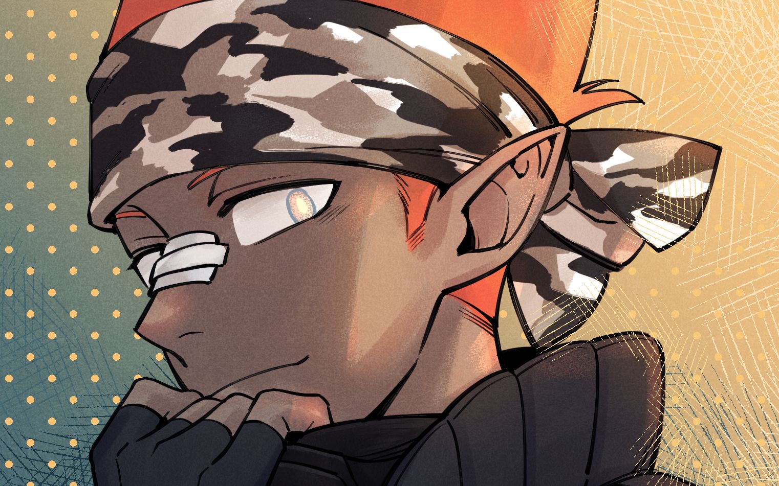 【板绘】明日方舟-伊桑-epoque_哔哩哔哩_bilibili