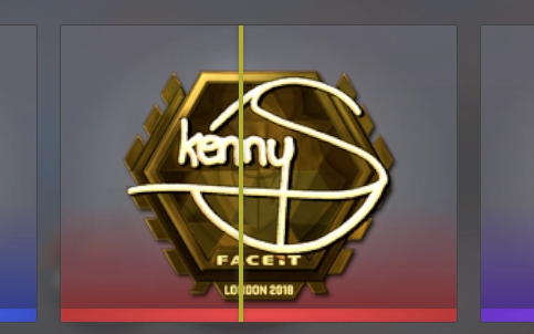 令人极度舒适的开贴纸胶囊 金色kennys他来啦!