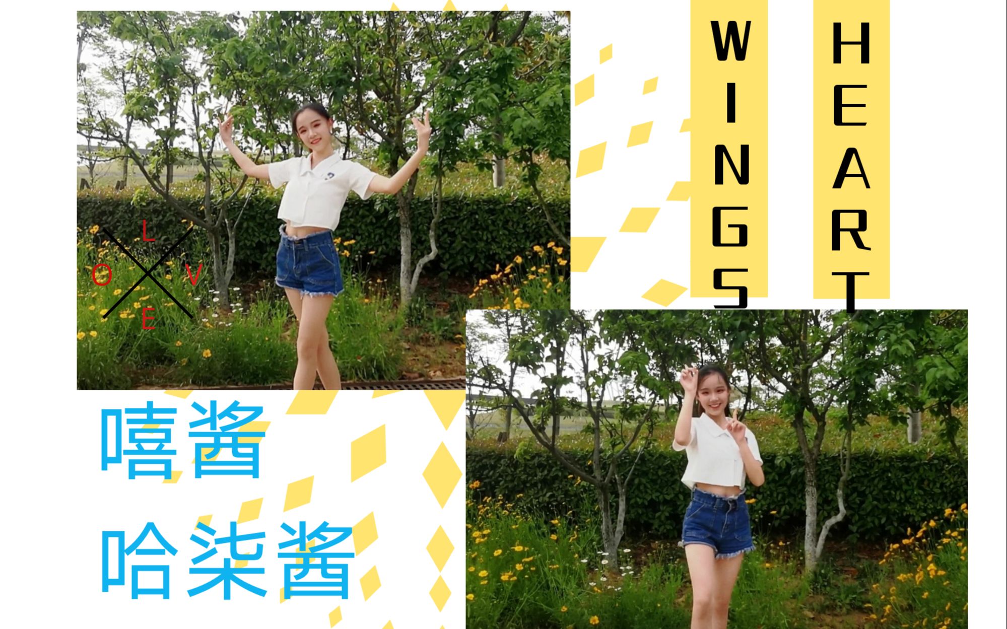 [图]【哈柒酱×嘻酱】~heart wings~❤战斗吧歌姬！