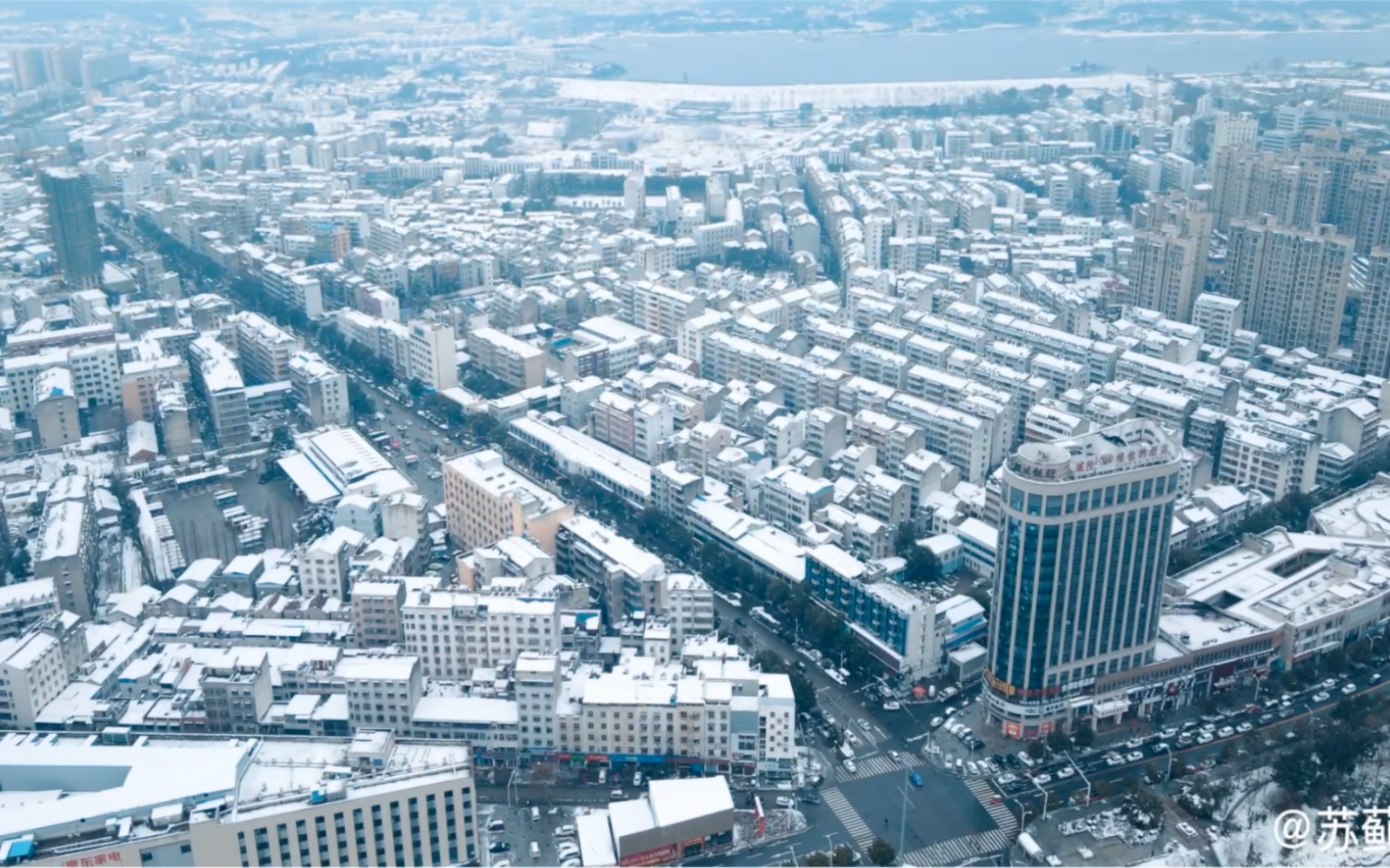 沐雪红安 2022第一场雪ⷮŠ红安哔哩哔哩bilibili