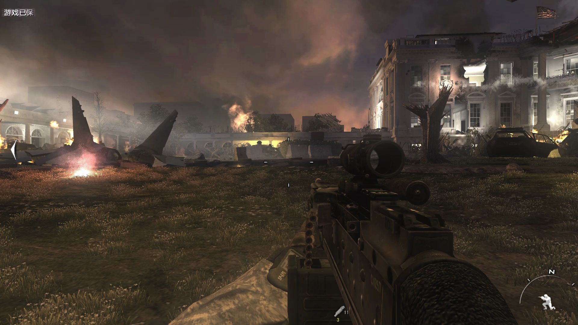 callofdutymodernwarfare2使命召唤6现代战争2第十四期白宫