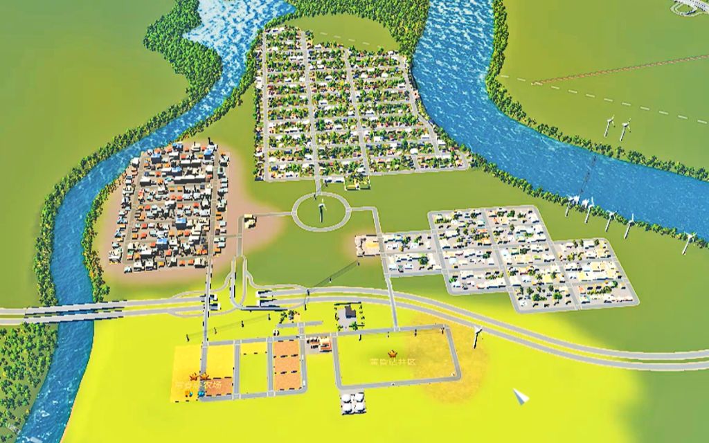 【城市天际线开局实况系列4】石化区的建立