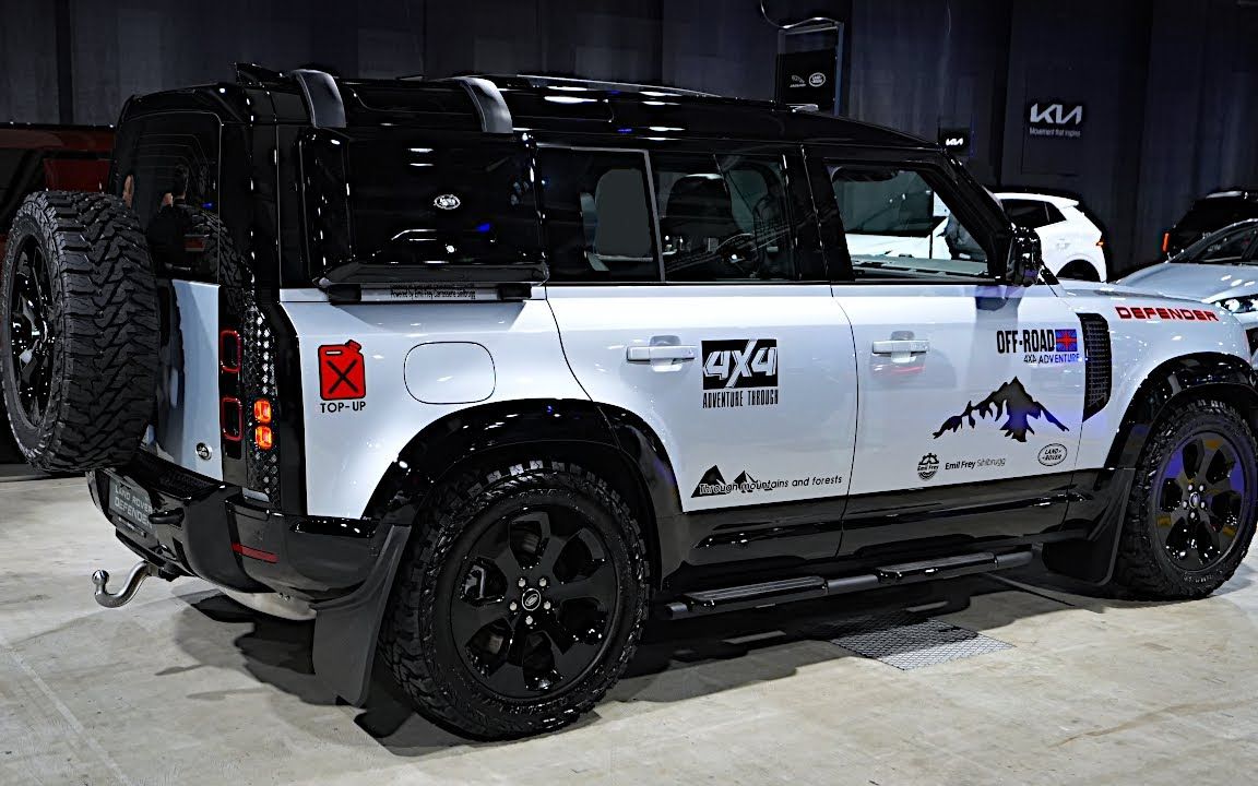 【4k 新车展示】路虎卫士110 | range rover defender 110 off-road