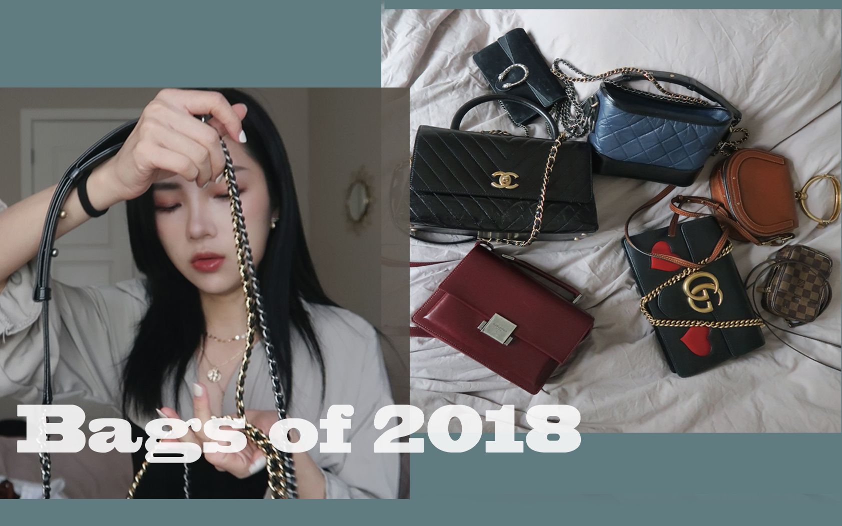 【乔爷】2018爱用复古风奢侈品包包分享 | chanel 流浪包|Gucci|Chloe哔哩哔哩bilibili