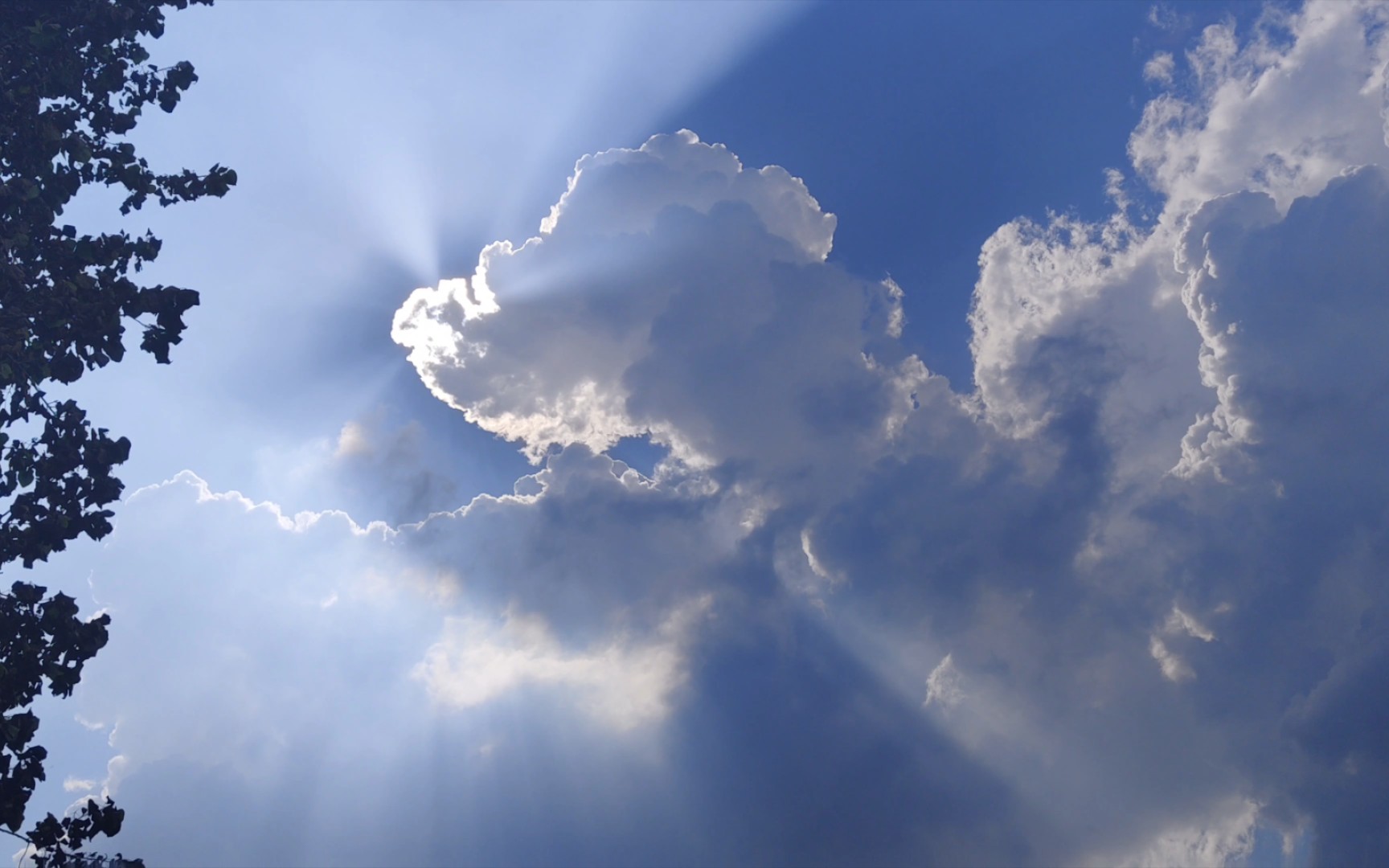 下雪前见过最美的云彩