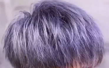 男生发型烟熏紫灰色适合肤色暗黄给铁子们