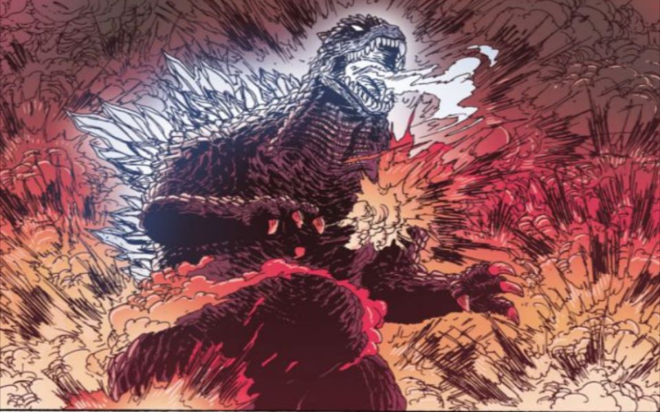 安基拉斯登场哥斯拉追凶五十年漫画第二话