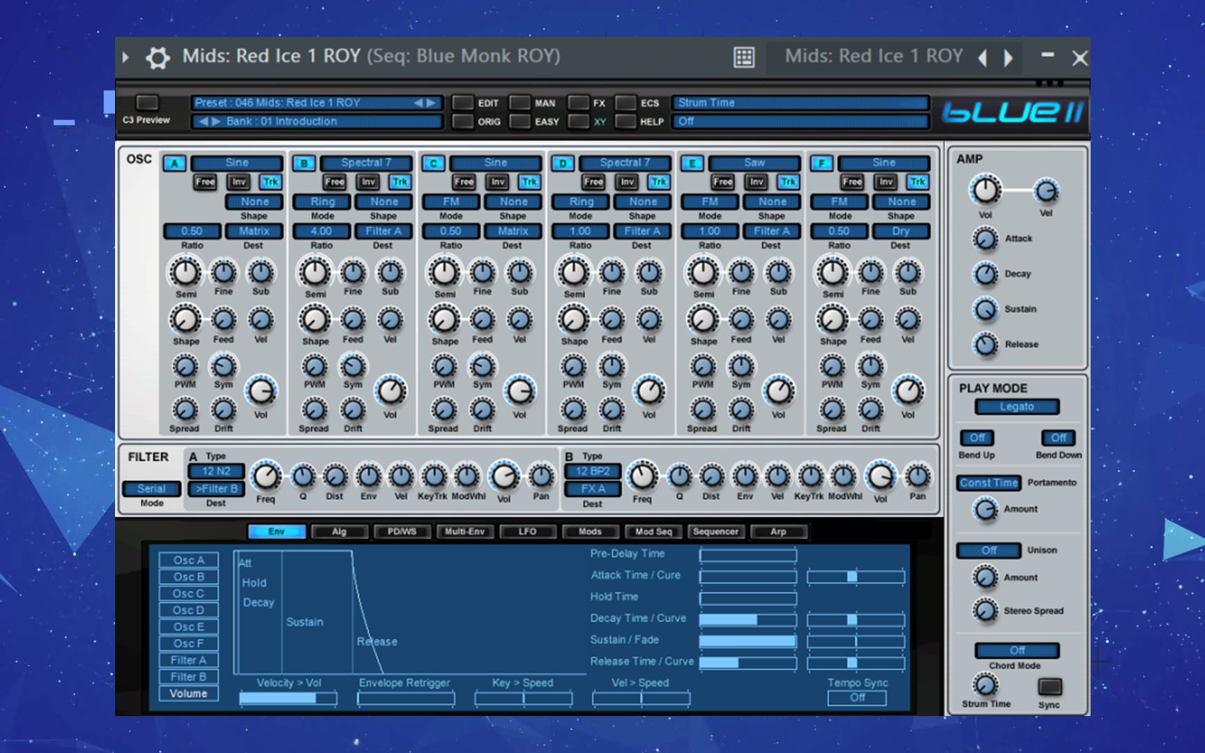 Blue2合成器插件下载超强合成器Rob Papen Blue2哔哩哔哩bilibili