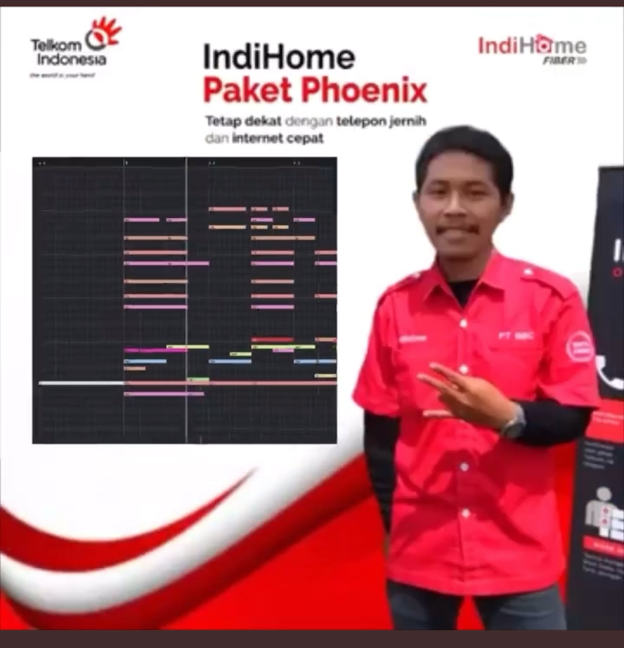 印尼电信宽带广告 但是tanchikyremix版